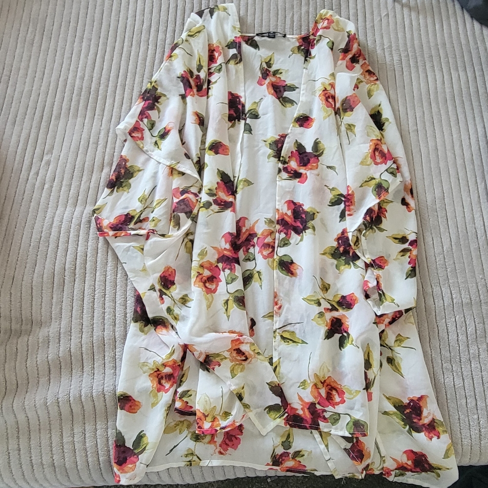 Floral Kimono Cardigan